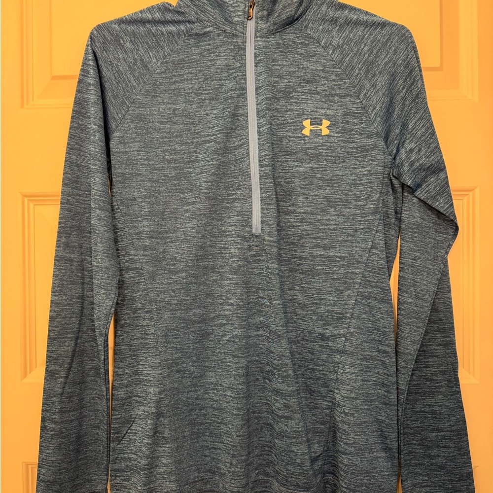 Under Armour Blue Heather Quarter-Zip